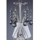Candelabru Cristale, Modern, Bohemia, E14, L101073CE 8006, Crystal