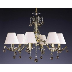 Candelabru Cristale, Abajururi, Bohemia, E14, L101076CE, Crystal