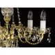 Candelabru Cristale, Bohemia, E14, L101081CE, Crystal