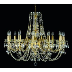 Candelabru Cristale, Bohemia, E14, L101084CE, Crystal