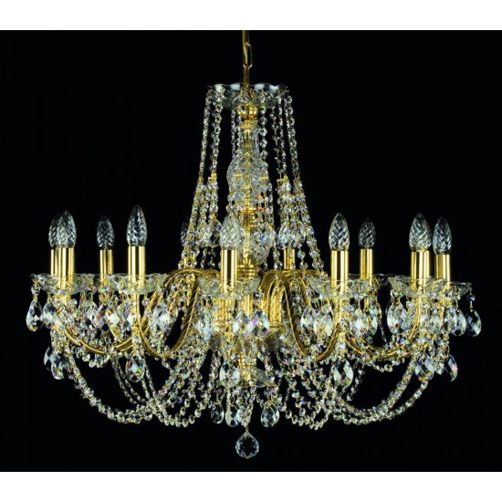 Candelabru Cristale, Bohemia, E14, L101084CE, Crystal