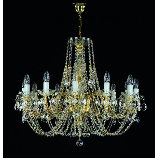 Candelabru Cristale, Bohemia, E14, L101084CE, Crystal