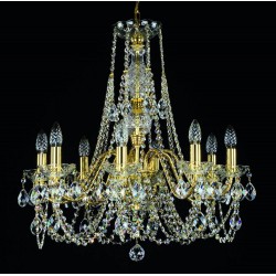 Candelabru Cristale, Bohemia, E14, L101086CE, Crystal