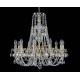 Candelabru Cristale, Bohemia, E14, L101087CLN, Crystal