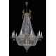 Candelabru Cristale, Larges, Bohemia, E14, L101089CLN, Crystal