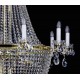 Candelabru Cristale, Larges, Bohemia, E14, L101089CLN, Crystal