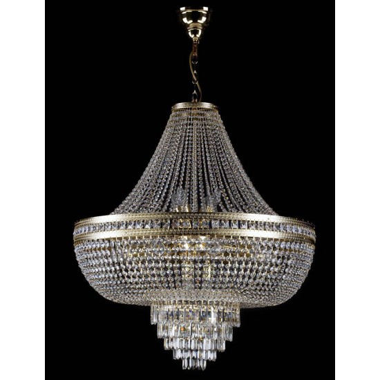 Plafoniera Cristale, Pear, Bohemia, E14, L101098CLN, Crystal