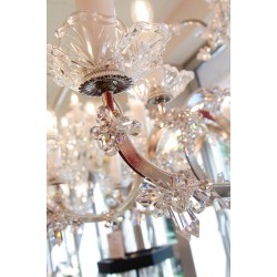 Candelabru Cristale, Bohemia, E14, L20100008CE, Crystal
