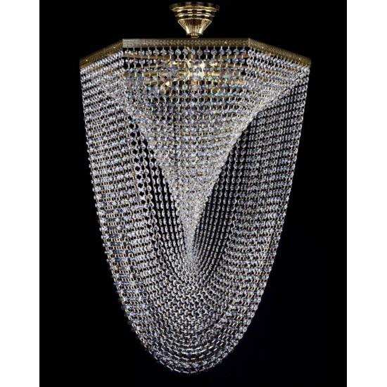 Plafoniera Cristale, Wave, Bohemia, E14, L201049CE, Crystal