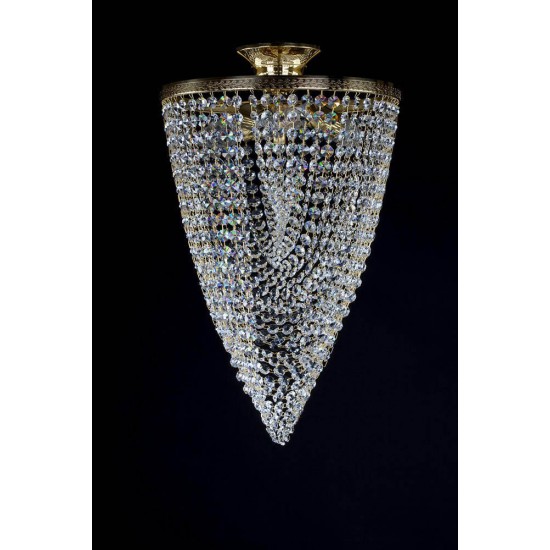 Plafoniera Cristale, Wave, Bohemia, E14, L201051CE, Crystal