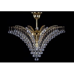 Plafoniera Cristale, Cascada, Bohemia, G9, L201053CLN, Crystal