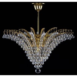 Plafoniera Cristale, Cascada, Bohemia, G9, L201056CLN, Crystal