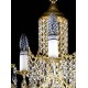 Candelabru Cristale, Bohemia, E14, L201064CE, Crystal