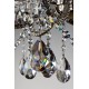 Candelabru Alama, Cristale, Bohemia, E14, L301007CENi 8006, Crystal