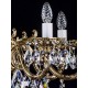 Candelabru Alama, Cristale, Bohemia, E14, L301015CE, Crystal