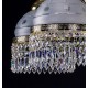 Candelabru Alama, Cristale, Bohemia, E14, L301029CE, Crystal
