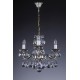 Candelabru Alama, Cristale, Bohemia, E14, L301045CE, Crystal