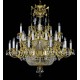 Candelabru Alama, Cristale, Bohemia, E14, L301059CE, Crystal