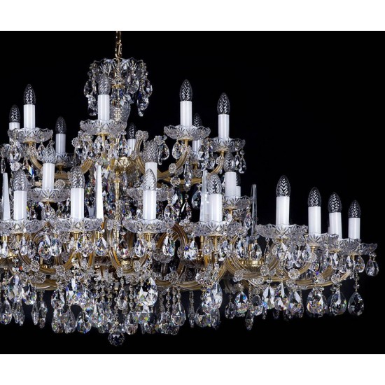 Candelabru Cristale, Maria Theresa, Bohemia, E14, L301097CE, Crystal