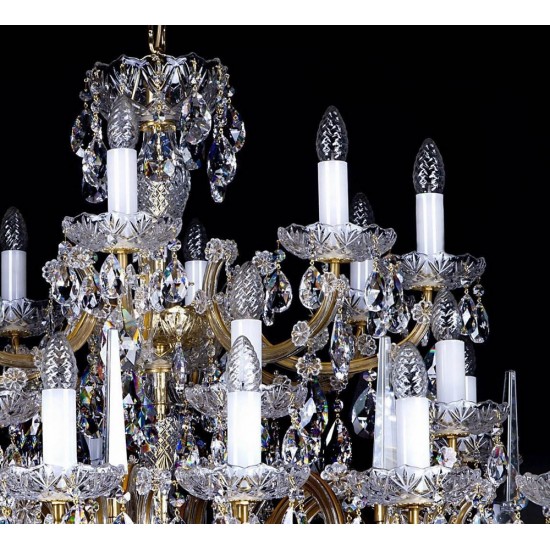 Candelabru Cristale, Maria Theresa, Bohemia, E14, L301097CE, Crystal