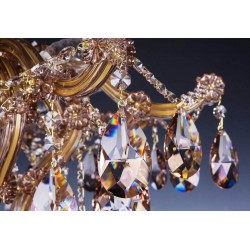 Candelabru Cristale, Maria Theresa, Bohemia, E14, L401002CE 8008, Crystal