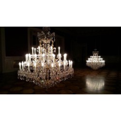 Candelabru Cristale, Maria Theresa, Bohemia, E14, L401003CL, Crystal