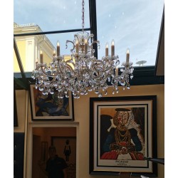 Candelabru Cristale, Maria Theresa, Bohemia, E14, L401004CE, Crystal