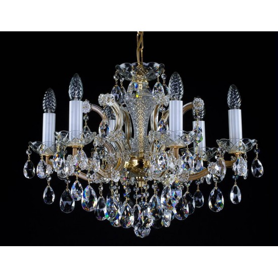Candelabru Cristale, Maria Theresa, Bohemia, E14, L401022CE, Crystal