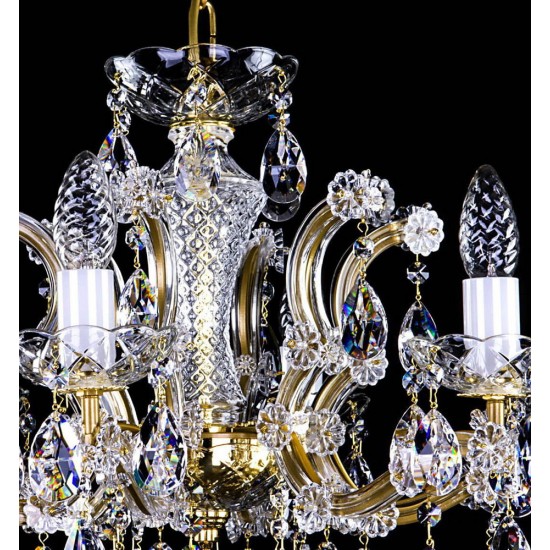 Candelabru Cristale, Maria Theresa, Bohemia, E14, L401022CE, Crystal