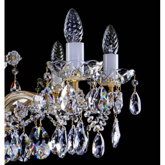 Candelabru Cristale, Maria Theresa, Bohemia, E14, L401028CE, Crystal
