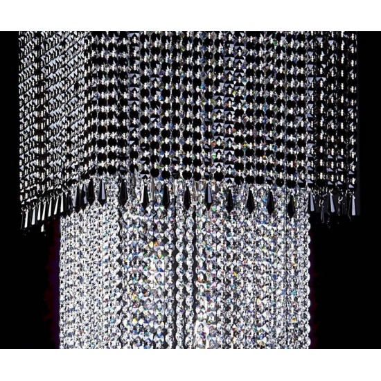 Plafoniera Cristale, Square, Bohemia, E14, L401033CLN, Crystal