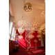Candelabru Cristale, Spirala, Bohemia, GU10, L401048CLN, Crystal