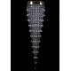 Candelabru Cristale, Spirala modern, Bohemia, G9, L401049CE, Crystal