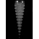 Candelabru Cristale, Spirala modern, Bohemia, G9, L401049CE, Crystal