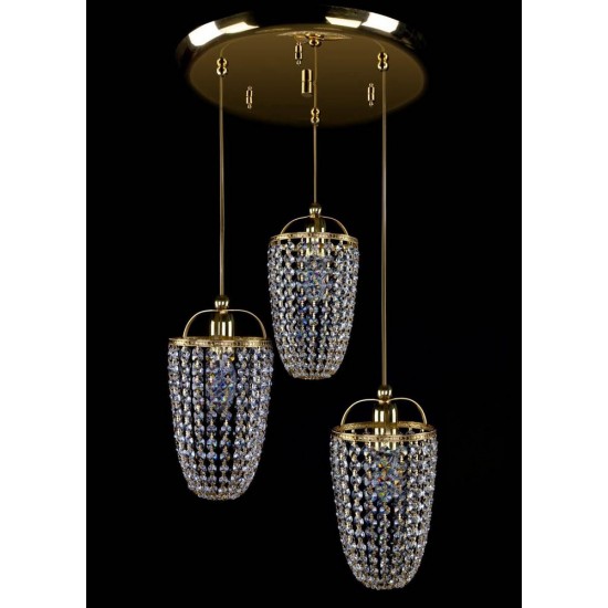 Pendul Cristale, Bohemia, E14, L401072CLN, Crystal