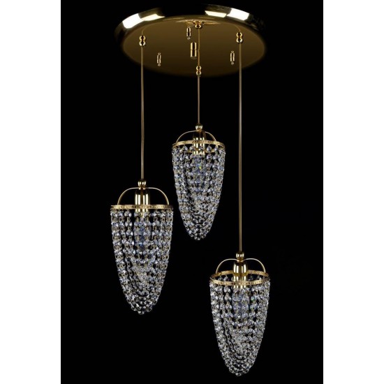 Pendul Cristale, Bohemia, E14, L401073CLN, Crystal