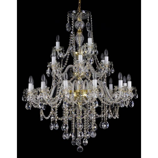 Candelabru Cristale, Bohemia, E14, LA010012CE, Crystal