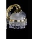 Candelabru Alama, Cristale, Bohemia, E27, LA010099CE, Crystal