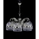 Candelabru Alama, Cristale, Bohemia, E27, LA010099CE, Crystal