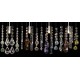 Candelabru Cristale, Modern, Bohemia, G9, LB0106080 07-86N-Color1, Crystal