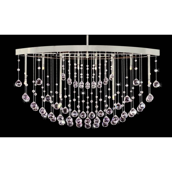 Candelabru Cristale, Modern, Bohemia, G9, LB010608008128N701, Crystal