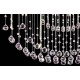 Candelabru Cristale, Modern, Bohemia, G9, LB010608008128N701, Crystal