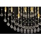 Candelabru Cristale, Modern, Bohemia, G9, LB010608008128N701, Crystal