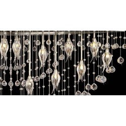 Candelabru Cristale, Modern, Bohemia, G9, LB01060801656N701K, Crystal