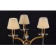 Veioza Cristale BRASS BEIGE, Bohemia, E14, LL010CH03S, Crystal