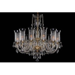Candelabru Cristale, lux, Bohemia, E14, LL010CH12Crystal-DT, Crystal