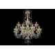 Candelabru Cristale, Sticla, Bohemia, E14, LL010CH12OLA, Crystal