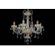 Candelabru Cristale, Sticla, Bohemia, E14, LL010CH6 OLA, Crystal