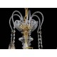 Candelabru Cristale, Sticla, Bohemia, E14, LL010CH6 OLA, Crystal