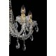 Candelabru Cristale, Sticla, Bohemia, E14, LL010CH6 OLA, Crystal